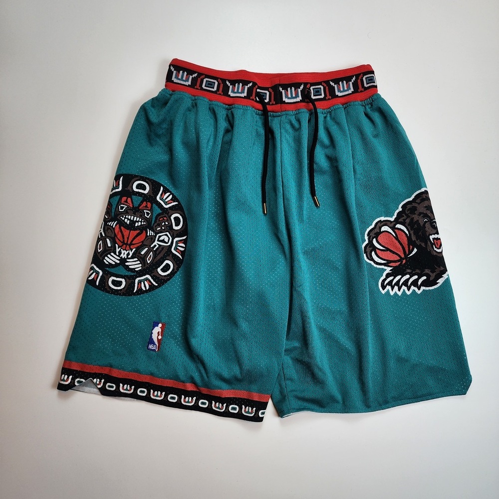 Memphis Grizzles Mens XXL "Just Don" NBA Shorts 1995-96 Vancouver Grizzlies